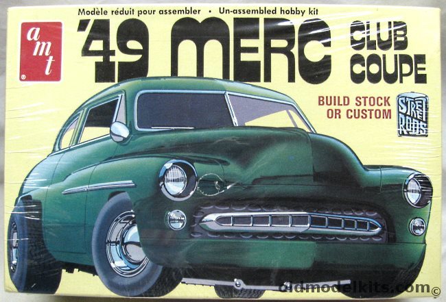 AMT 1/25 1949 Mercury Club Coupe - Stock or Custom, T291 plastic model kit